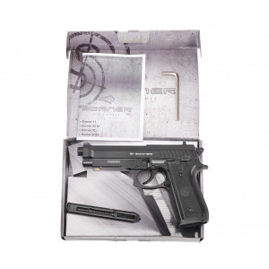 Пневматический пистолет Borner 92M (Beretta 92), кал. 4,5 мм, металл