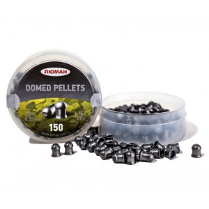 Пули Люман Domed Pellets 6,35 мм, 1,75 грамм, 150 штук Пули Люман Domed Pellets 6,35 мм, 1,75 грамм, 150 штук