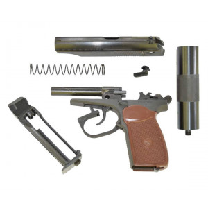 Пневматический пистолет Baikal МР-654К-22 (ПМ, с глушителем)
