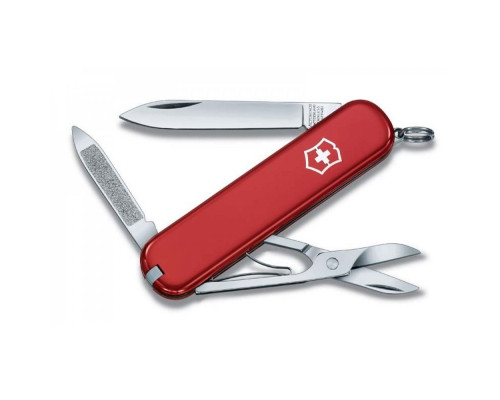 Нож перочинный Victorinox Ambassador, 74 мм, 7 функций, рукоять пластик, красный