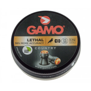 Пули Gamo Lethal 4,5 мм, 0,36 грамм, 100 штук