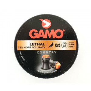 Пули Gamo Lethal 4,5 мм, 0,36 грамм, 100 штук
