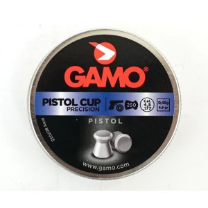 Пули Gamo Pistol Cup 4,5 мм, 0,45 грамм, 250 штук