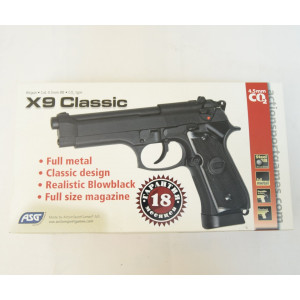 Пневматический пистолет ASG X9 Classic (Beretta) Пневматический пистолет ASG X9 Classic (Beretta)